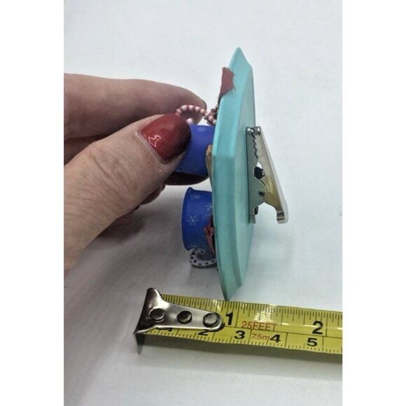 Vintage Hallmark Keepsake Ornament 2003 Mother & Daughter Clip On Christmas - Picture 11 of 13